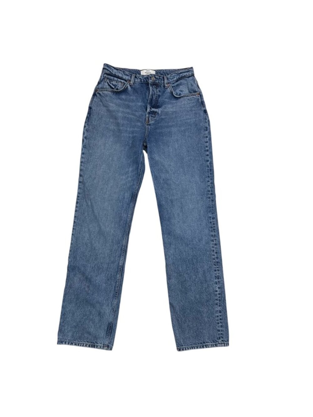 Camille Rowe x Reformation Straight Denim Jean 27 Button Fly Streetwear Designer - Picture 3 of 6